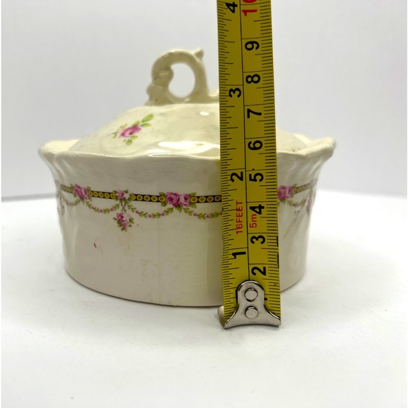 EMPRESS IRONSTONE STAFFORDSHIRE ENGLAND SUGAR BOWL - Picture 5 of 5